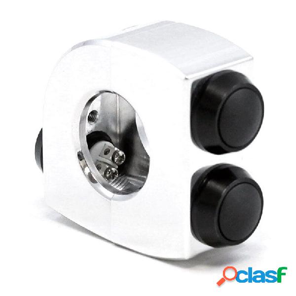 Pulsantiera 1 Motogadget M-Switch 3 Push Button grigio/nero