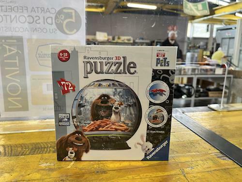 Puzzle 3D nuovo Pets 72 pezzi