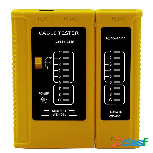 RJ45 RJ11 Cable Lan Tester Tester per cavi di rete Strumento
