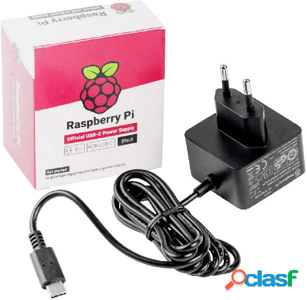 Raspberry Pi® Alimentatore a spina tensione fissa Adatto