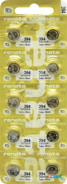 Renata 394.MP-E Batteria a bottone 394 Ossido dargento 84