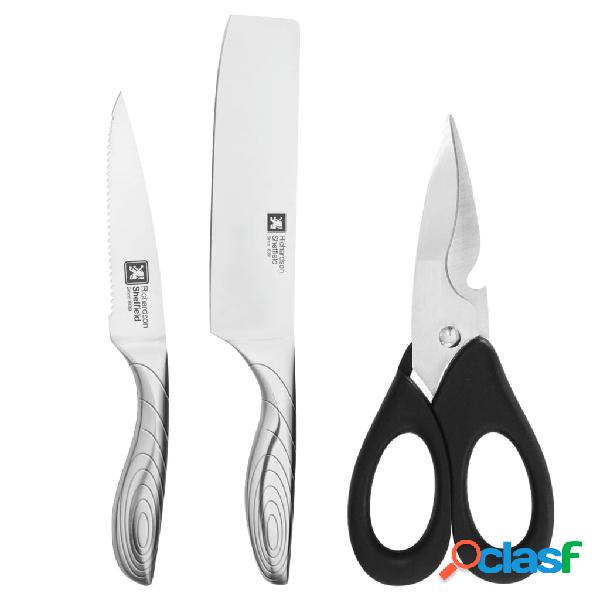 Richardson Sheffield Set Coltelli e Mannaia 3 pz Forme