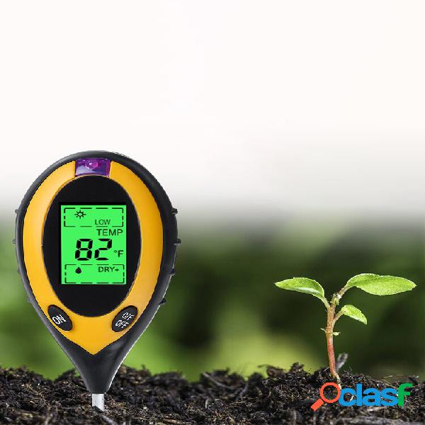 Rilevatore di luce per tester di terreno quattro in uno
