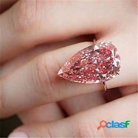 Ring Silver Platinum Plated Alloy 1pc 6 7 8 9 10 / Womens /