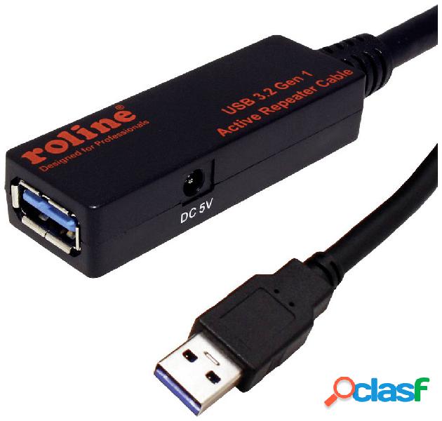 Roline Cavo USB USB 3.2 Gen1 (USB 3.0) Spina USB-A, Presa