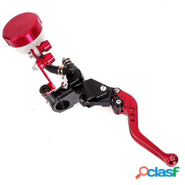 Rosso leva della frizione pompa freno moto universale cnc