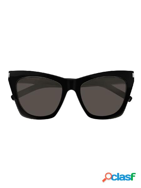 SAINT LAURENT OCCHIALI DONNA SL214KATE001 METALLO NERO