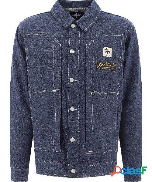 STUSSY GIACCA UOMO SZUOU0065FA01BLUEDENIM BLU