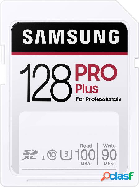 Samsung Pro Plus Scheda SDXC 128 GB UHS-I impermeabile,