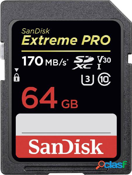 SanDisk Extreme® PRO Scheda SDXC 64 GB Class 10, UHS-I,