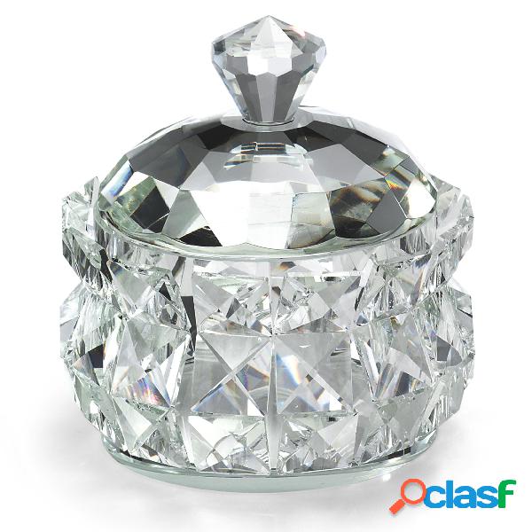 Scatola in Cristallo K9 Diamante 14,5x14x5xh14,5 cm in
