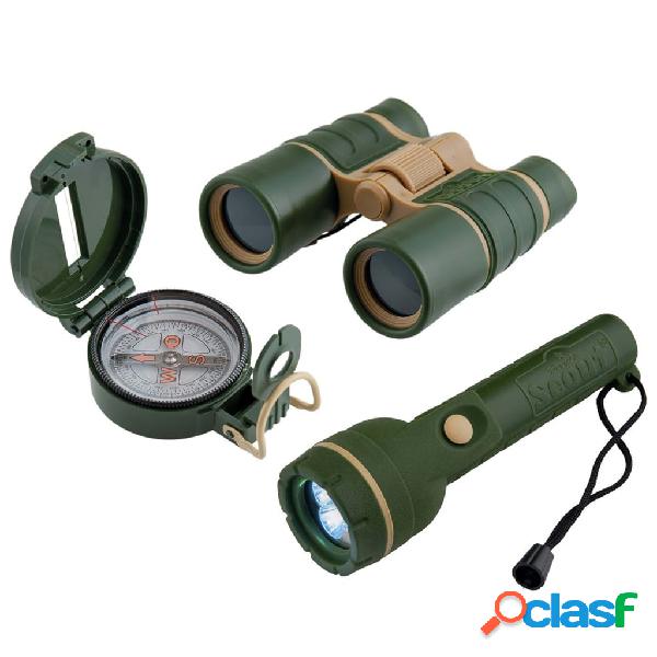 Scout Set Adventure 3 pz Verde Militare