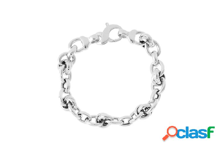 Selezione Zanolli Bracciale argento maglia a ovali