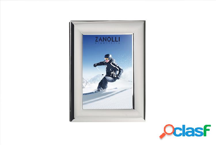 Selezione Zanolli Cornice argento a fascia bombata lucida