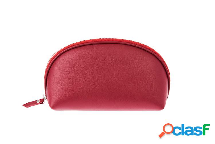 Selezione Zanolli Trousse Big pelle cremisi rosso