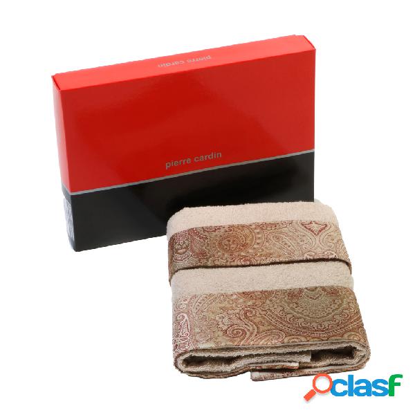 Set Asciugamani Morbida Spugna Pierre Cardin Classy 1 + 1
