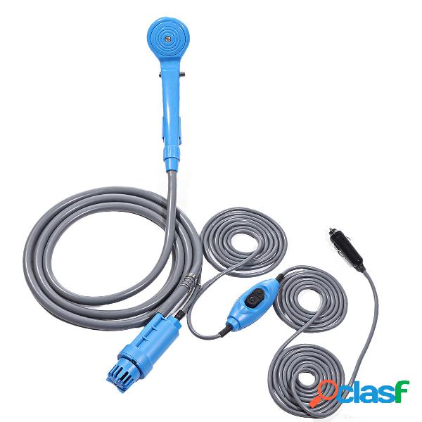 Set pompa per doccia per auto portatile 12V per kit da