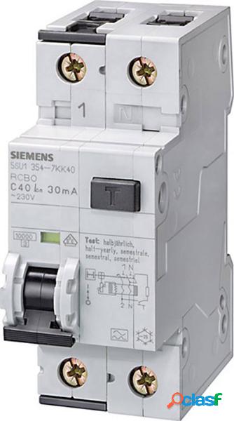 Siemens 5SU1354-7KK10 Magnetotermico e differenziale 2 poli