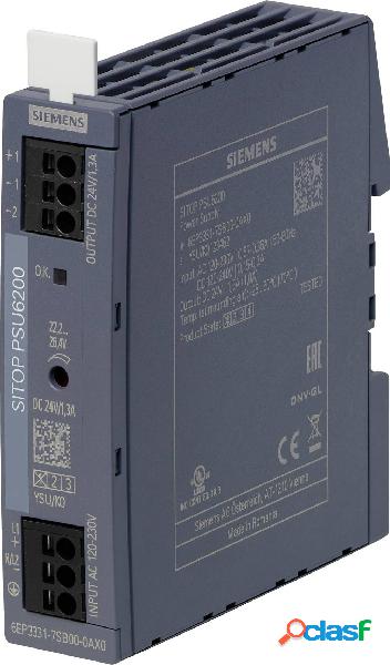 Siemens 6EP3331-7SB00-0AX0 Alimentatore 24 V 1.3 A 31.2 W 1