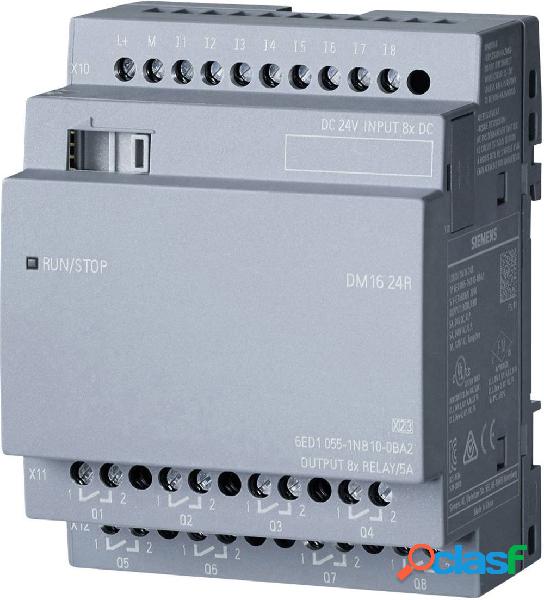 Siemens LOGO! DM16 24R 0BA2 Modulo espansione PLC 24 V/DC