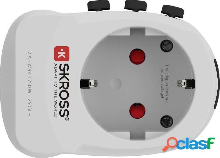 Skross 1302461 Adattatore da viaggio PRO Light USB (4xA)