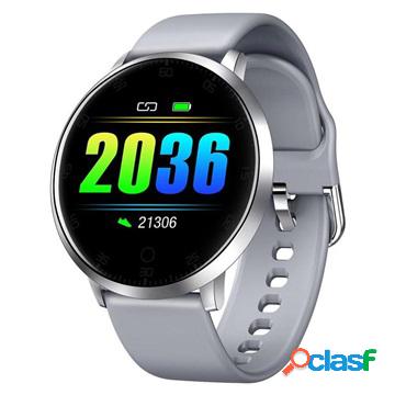 Smartwatch Impermeabile con Frequenza Cardiaca K12 - Grigio