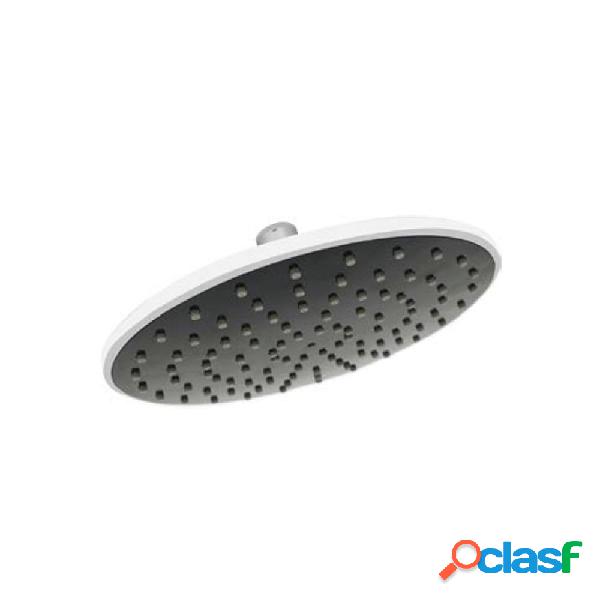 Soffione doccia tondo Water Saving Black diametro 20 cm