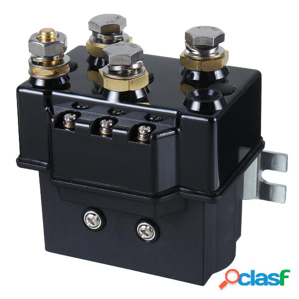 Solenoide relè per verricello heavy duty nero 12V DC 500Amp