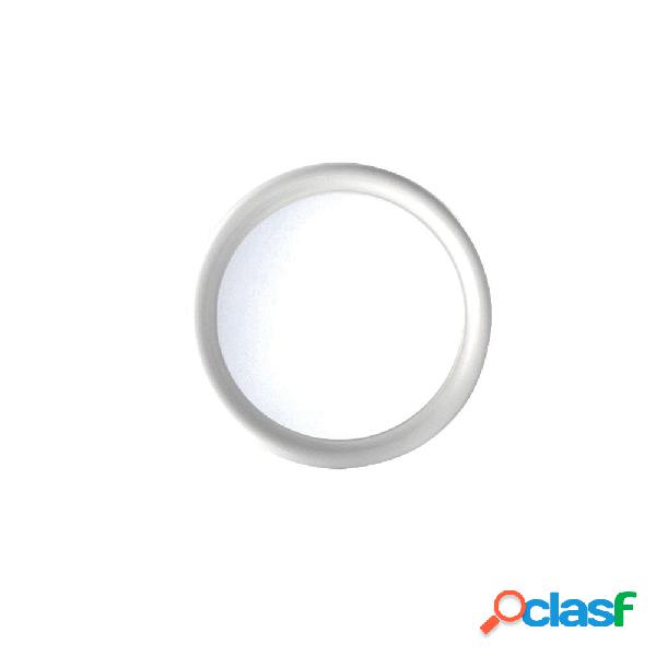 Specchio bianco rotondo serie Imma diametro esterno 49 cm