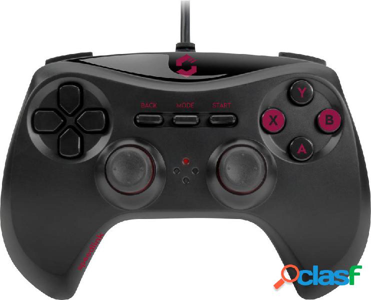 SpeedLink STRIKE NX Gamepad PC, PlayStation 3 Nero