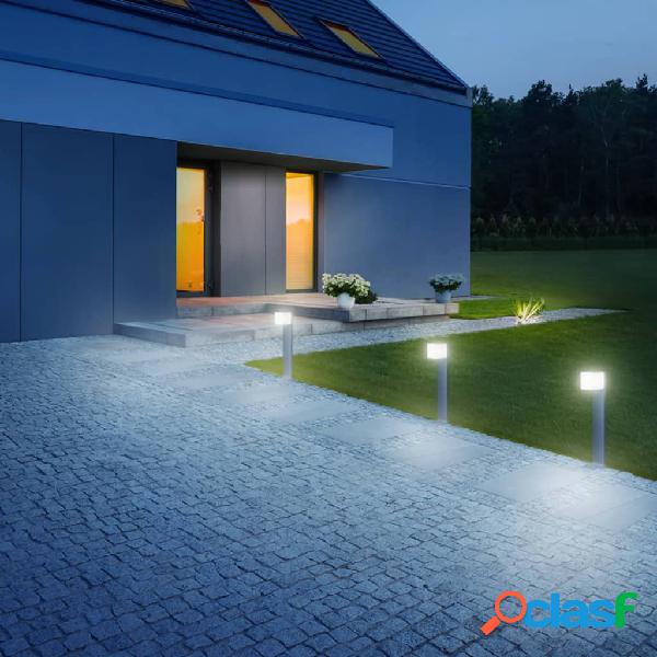 Steinel Lampioncino con Sensore GL 80 LED IHF CUBO Antracite