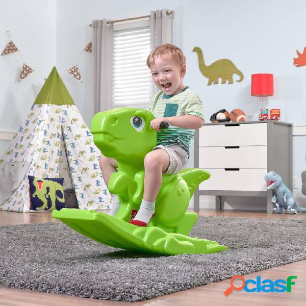 Step2 Giocattolo Cavalcabile a Dondolo Dino Rocker Verde