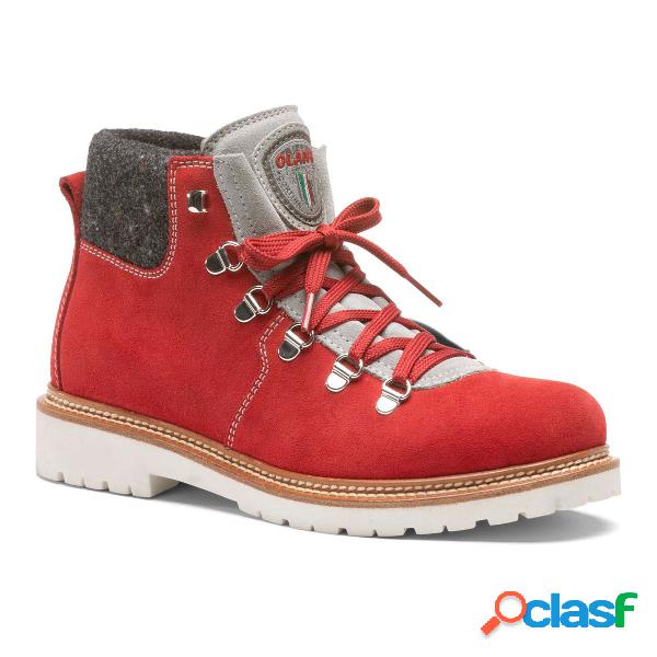 Stivaletti Olang Merano (Colore: rosso, Taglia: 37)
