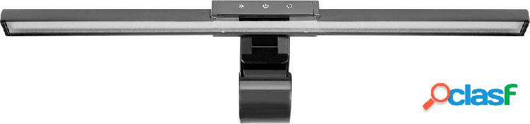Striscia di monitor a LED Light 5W, 250 lm, morsetto, nero