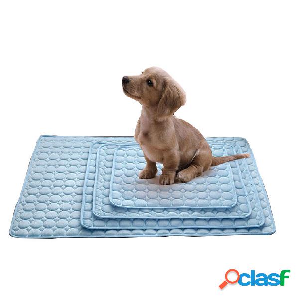Summer Ice Pad Pet Dog Kitty Raffreddamento Pet Bed Ice Pad