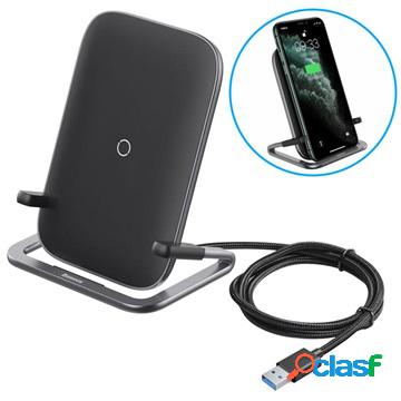 Supporto di Ricarica Wireless Veloce Baseus Rib - 15W