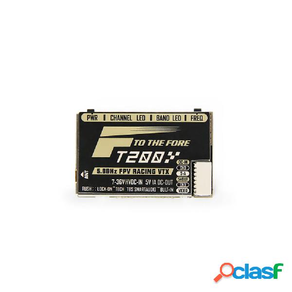 T-motor FT200 5.8G 25/50/200 / 500mW commutabile FPV Racing