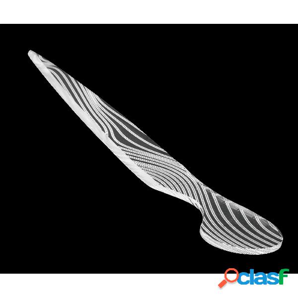 TAGLIACARTE CUT SHORT WAVES, 0x0H0 cm, colore Trasparente