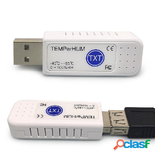 TEMPerHUM USB Termometro Igrometro -40 ~ + 85 ℃ Hid remoto