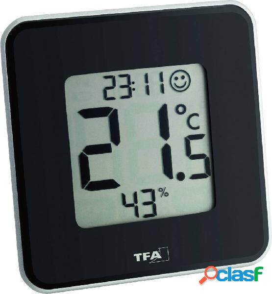TFA Dostmann Style Termoigrometro Nero