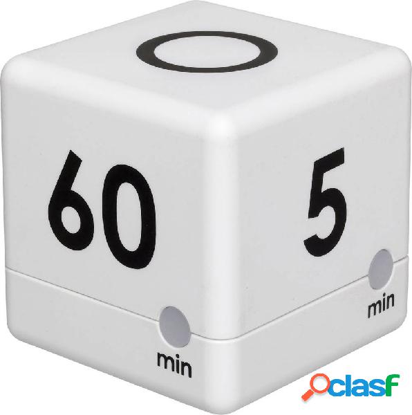 TFA Dostmann Timer Cube Timer Bianco digitale