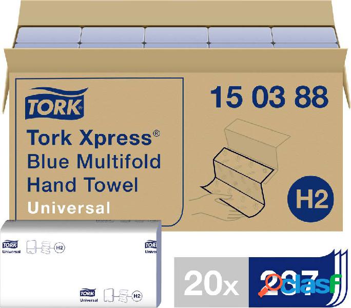 TORK 150388 Asciugamani di carta Blu 20 pz.