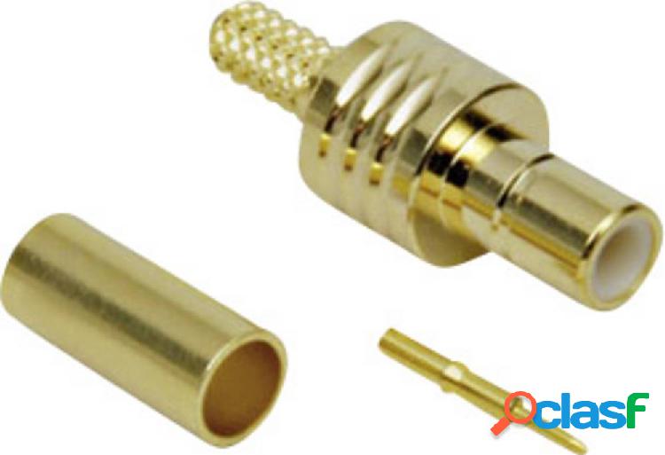 TRU COMPONENTS 1579398 Connettore SMB Spina dritta 50 Ω 1