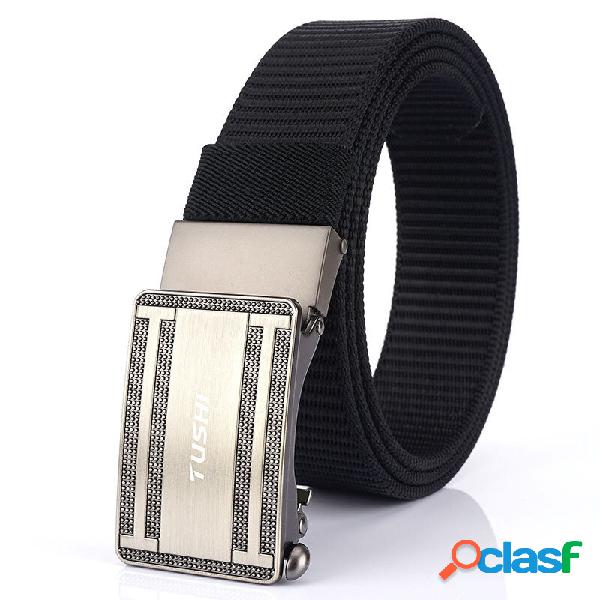 TUSHI 125 cm non poroso militare tattico Cintura fibbia in