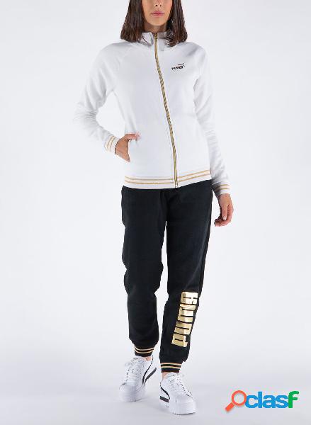 TUTA FULL ZIP CON CAPPUCCIO