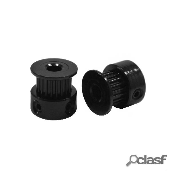 TWO TREES® GT2 Puleggia dentata Foro nero 5 mm 6,35 mm 8 mm