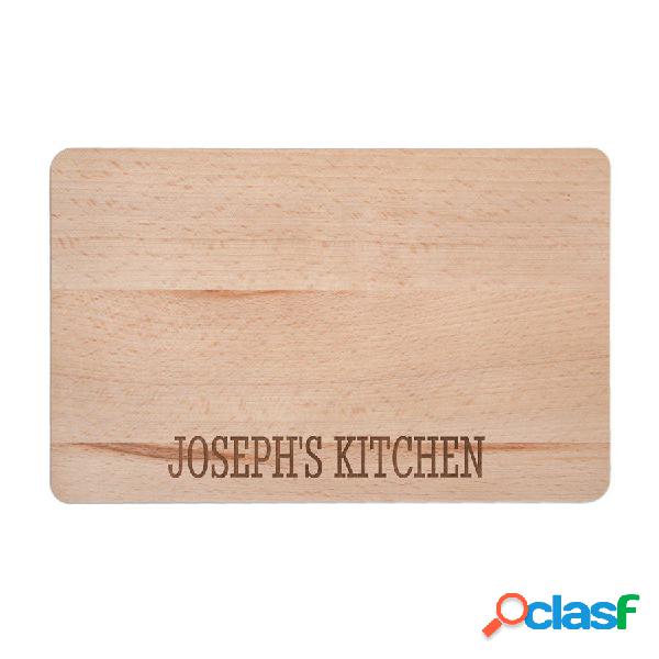 Tagliere in legno personalizzato - S