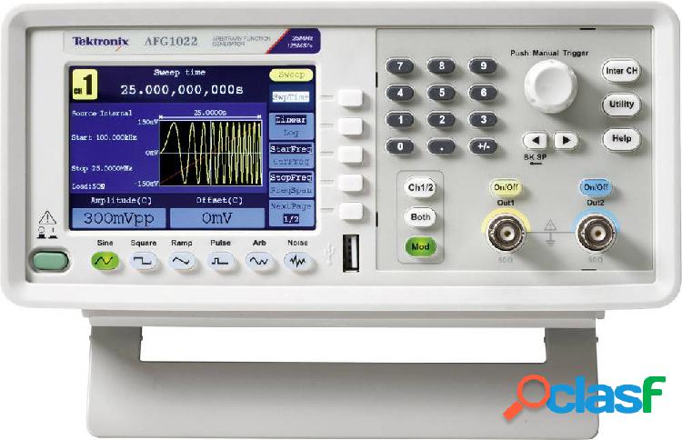 Tektronix AFG1022 Generatore di funzioni 0.000001 Hz - 25