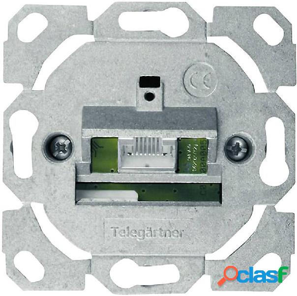 Telegärtner Presa di rete Da incasso Inserto CAT 6 1 Porta