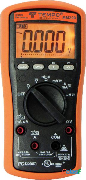 Tempo Communications MM200 Multimetro portatile digitale CAT